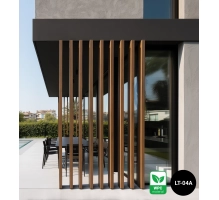 WPC leseni brisolej LT-04A, 3D žitni les, AURORA, 100x53x2900 mm