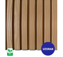 [VZOREC] WPC fasadni panel, LEŠNIK