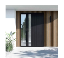 WPC fasadni panel TEAK/ČRNA, 219x2900 mm, dvobarvni (0,63 m²)