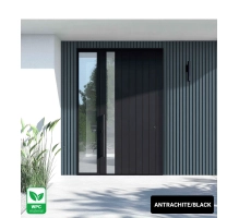 WPC fasadni panel SIVA/ČRNA, 219x2900 mm, dvobarvni (0,63 m²)