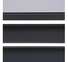 Pokrov za toplotno črpalko, antracit, 110x80x60 cm, aluminij