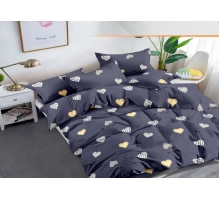 Posteljnina 200x220, 4 delna, heart