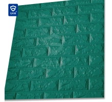 3D samolepljive tapete nalepke v izgledu opeke 3.5 mm (črna) (10 kosov / 5.39 m2)