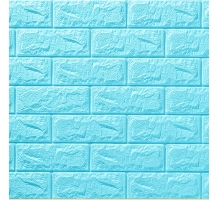 3D samolepljive tapete nalepke v izgledu opeke 3.5 mm (črna) (10 kosov / 5.39 m2)