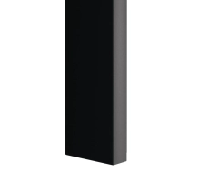 Lesene letvice za pregradne stene (28x60mm) (črna)