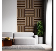 Akustični panel, naravni hrast, 60x60cm