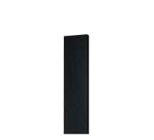 Letev črn filc med lamelami, 3x275cm