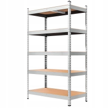 Kovinski regal za shranjevanje Springos 205x120x45cm, max 200 kg na polico