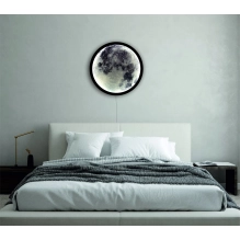 Stenska LED luč LUNA z možnostjo zatemnitve, skandinavski dizajn, 24 cm
