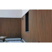 Zunanji leseni panel, fasadni, WPC, 219x26x2900mm, rjava (0.63 m2)