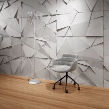3D panel za steno, dekorativni beton, CRYSTAL PB 05