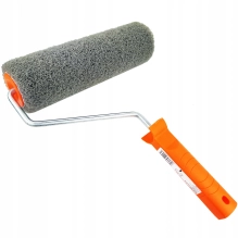 Valjček za nanašanje izravnalne mase/kita, 25 cm + držalo, SOLID