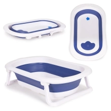 ​Zložljiva otroška banjica, temno modra, Ecotoys