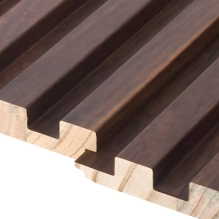 GRILL stenski panel, masivni les, vodoodporen, ORANŽNO, 147x2750 mm (0.40 m²)