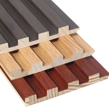 GRILL stenski panel, masivni les, vodoodporen, KAVNA, 147x2750 mm (0.40 m²)