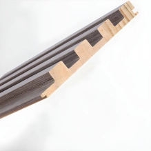 GRILL stenski panel, masivni les, vodoodporen, TEMNO MODRO, 147x2750 mm (0.40 m²)