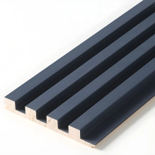 GRILL stenski panel, masivni les, vodoodporen, TEMNO MODRO, 147x2750 mm (0.40 m²)