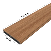 WPC deska za ograjo, TEAK, 162x20 mm, 1750 mm dolžina, široke letvice