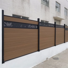 WPC deska za ograjo, TEAK, 162x20 mm, 1750 mm dolžina, široke letvice