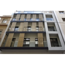 WPC leseni brisolej FS-03A, brušena tekstura, SVETLI HRAST, 50x50x2900 mm