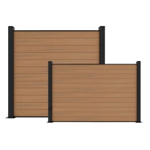 WPC deska za ograjo, TEAK, 162x20 mm, 1750 mm dolžina, široke letvice