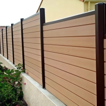 WPC deska za ograjo, TEAK, 162x20 mm, 1750 mm dolžina, široke letvice