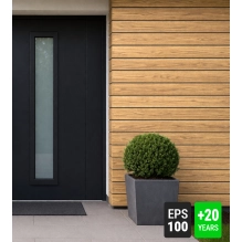 Fasadni panel, imitacija lesa, CRAFT LIGHT OAK, 120x50x2 cm, styrofoam (0.60 m²)
