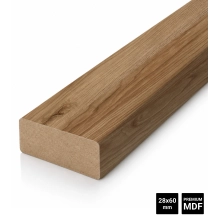 Lesene letvice za pregradne stene (28x60 mm) (HRAST CATANIA)