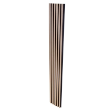 WPC fasadni panel, 223x26x2900 mm, SVETLI HRAST s črnimi fugami, 6 rešetk (0,64 m²)