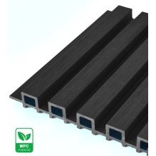 WPC fasadni panel BLACK TWIX MINI, 5 lamel, 217x2900 mm, brušena tekstura