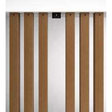 U-nosilec za lesene brisoleje, za skrito montažo, pocinkano jeklo, 87x37 mm