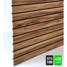 Fasadni panel, imitacija lesa, SIBIRSKI MACESEN, 120x50x2 cm, stiropor (0,60 m²)