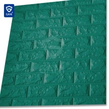 3D samolepljive tapete nalepke v izgledu opeke 3.5 mm (belo) (10 kosov / 5.39 m2)