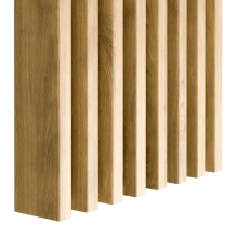 Lesene letvice za pregradne stene (28x60 mm) (HRAST RUSTIK)