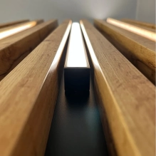 LED svetilka za stenske letve - STANDARD [2,8 cm]
