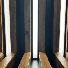 LED svetilka za stenske letve - STANDARD [2,8 cm]