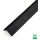 Zaključni L profil za WPC leseni paneli, 2900 mm (ČRNA)