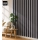 3D dekorativne lamele za stene in strop, lesena letev (antracit) 16x28mm