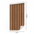 Tapete LESENI LAMELE Imitacija 3D DESK hrast, 53x300cm