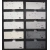 3D panel za steno, dekorativni beton, CRYSTAL PB 05