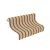 Tapete LESENI LAMELE Imitacija 3D DESK hrast, 53x300cm