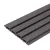 Vzorec zunanji leseni panel, WPC, sivo, 25x25
