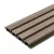 Vzorec zunanji leseni panel, WPC, rjava, 25x25