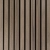 Vzorec zunanji leseni panel, WPC, rjava, 25x25