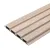 Vzorec zunanji leseni panel, WPC, pesek, 25x25