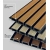 WPC fasadni panel TEAK/ČRNA, 219x2900 mm, dvobarvni (0,63 m²)