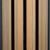 WPC fasadni panel TEAK/ČRNA, 219x2900 mm, dvobarvni (0,63 m²)