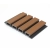 WPC fasadni panel TEAK/ČRNA, BRUŠENA tekstura, 219x2900 mm, dvobarvni (0,63 m²)