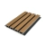 WPC fasadni panel TEAK/ČRNA, 219x2900 mm, dvobarvni (0,63 m²)