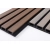 WPC fasadni panel DARK TEAK/ČRNA, 219x2900 mm, dvobarvni (0,63 m²)